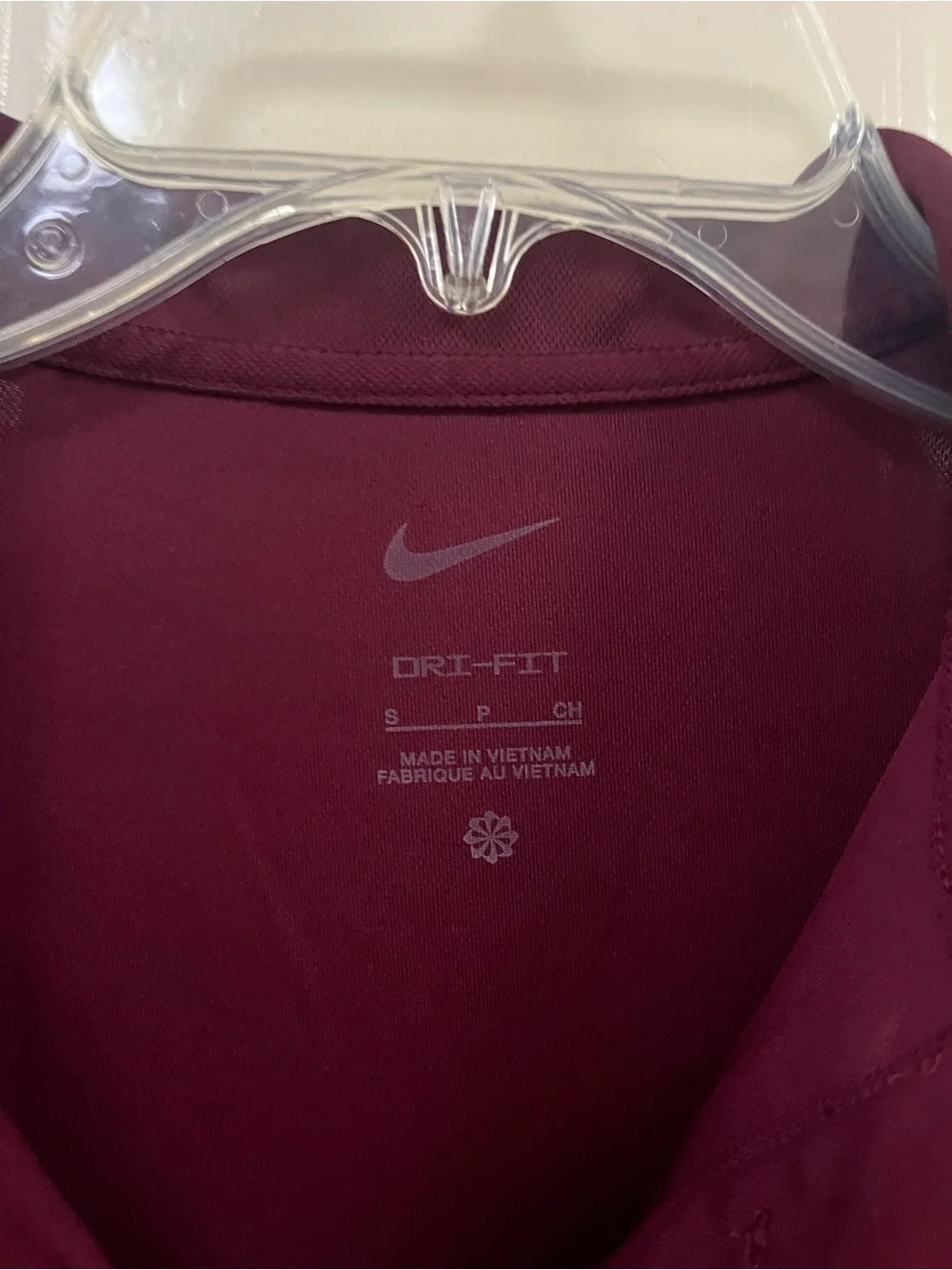 VT Hokies Nike Women’s Maroon Polo Shirt